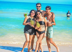 Familia en Punta Cana